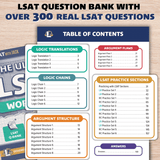 The Ultimate LSAT Workbook eBook - 300 LSAT Qs & Video Solutions