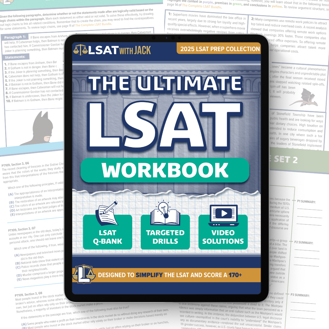 The Complete LSAT Bundle - 50% OFF! – LSATwithJack