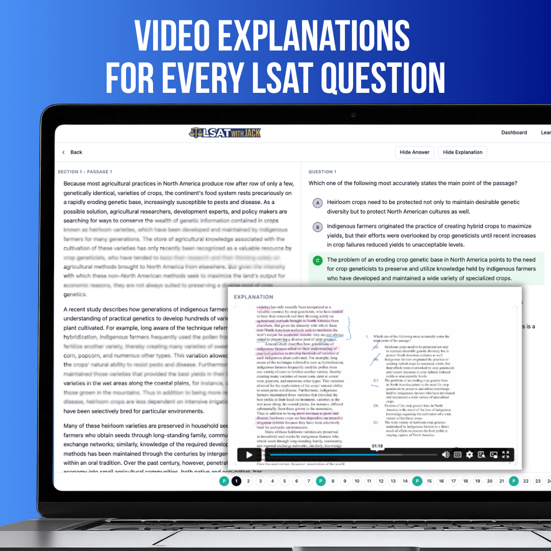 LSATwithJack Learning Platform