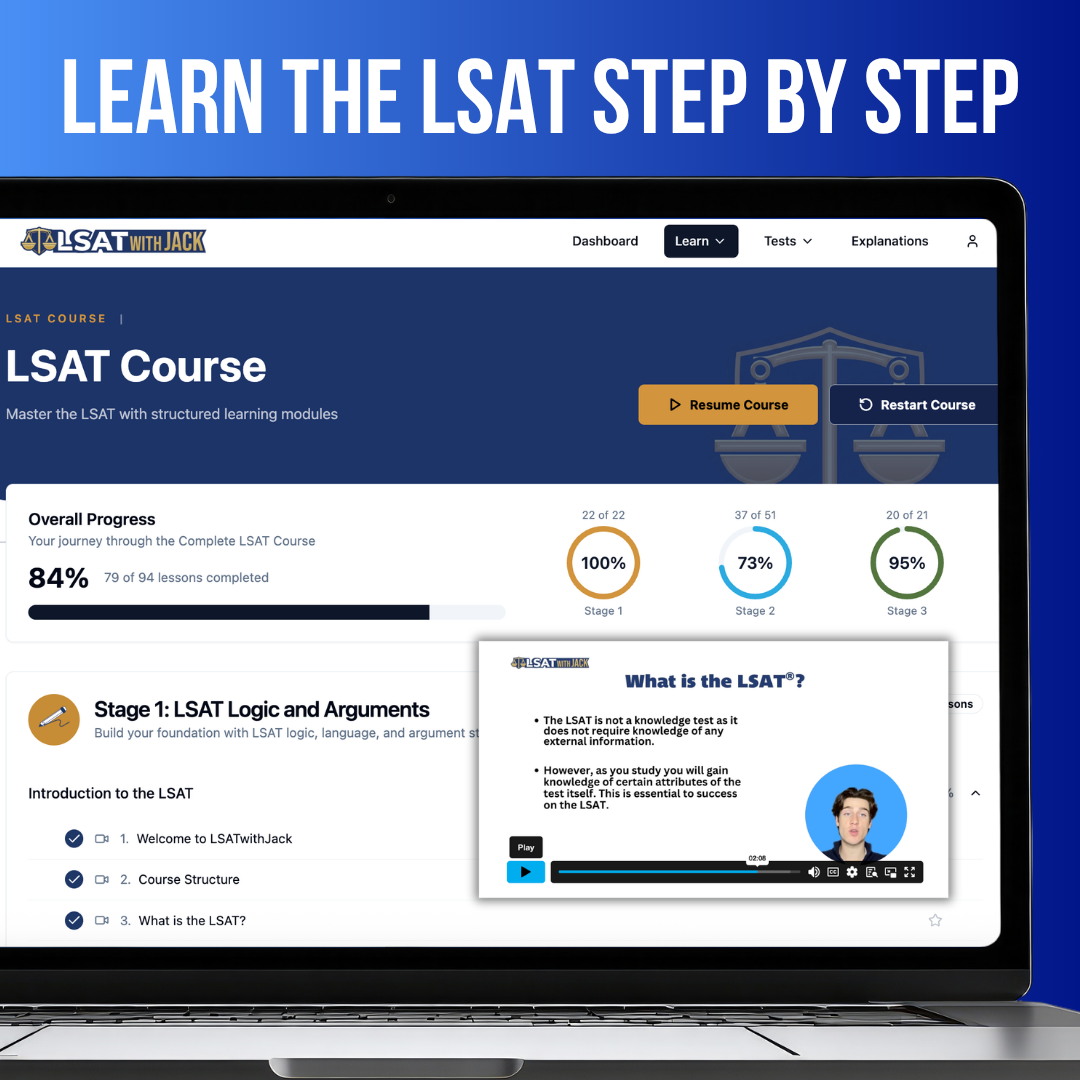 LSATwithJack Learning Platform